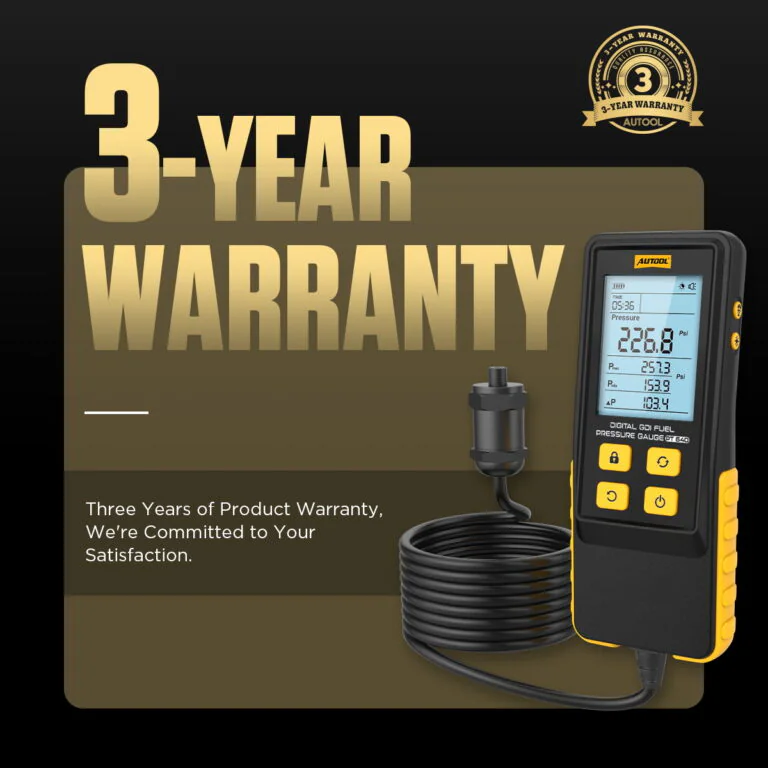AUTOOL PT640 Digital GDI Fuel Pressure Tester