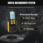 AUTOOL PT640 Digital GDI Fuel Pressure Tester