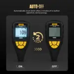 AUTOOL TG501 Coating Thickness Gauge Accurately Measures 0-2000μm