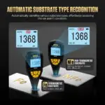 AUTOOL TG501 Coating Thickness Gauge Accurately Measures 0-2000μm