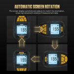AUTOOL TG501 Coating Thickness Gauge Accurately Measures 0-2000μm