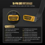 AUTOOL OBD2 分線盒協議檢測器升級版-7 AUTOOL 升級版 OBD2 分線盒