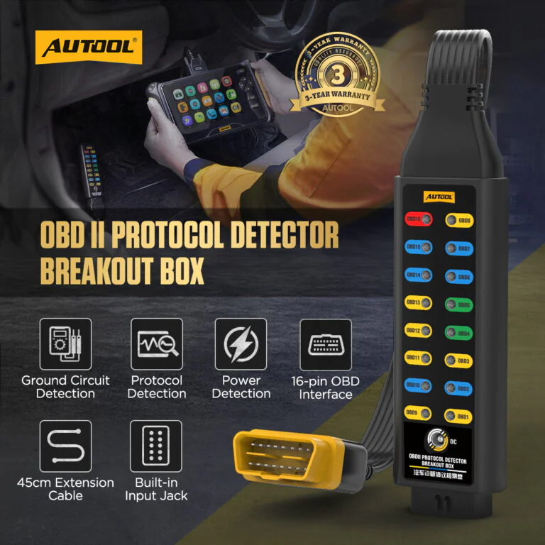 AUTOOL 基本型 OBD2 分線盒