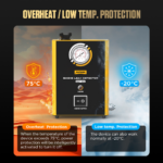 AUTOOL SDT60 Automotive Smoke Machine Leak Detector with Pressure Gauge