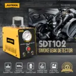 AUTOOL SDT102 Car Smoke Tester for Vacuum Leaks with Pressure Gauge