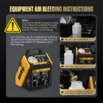 AUTOOL AST612 12V Two-Wheel Pulsating Brake Fluid Bleeder