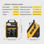 AUTOOL AST612 12V Two-Wheel Pulsating Brake Fluid Bleeder