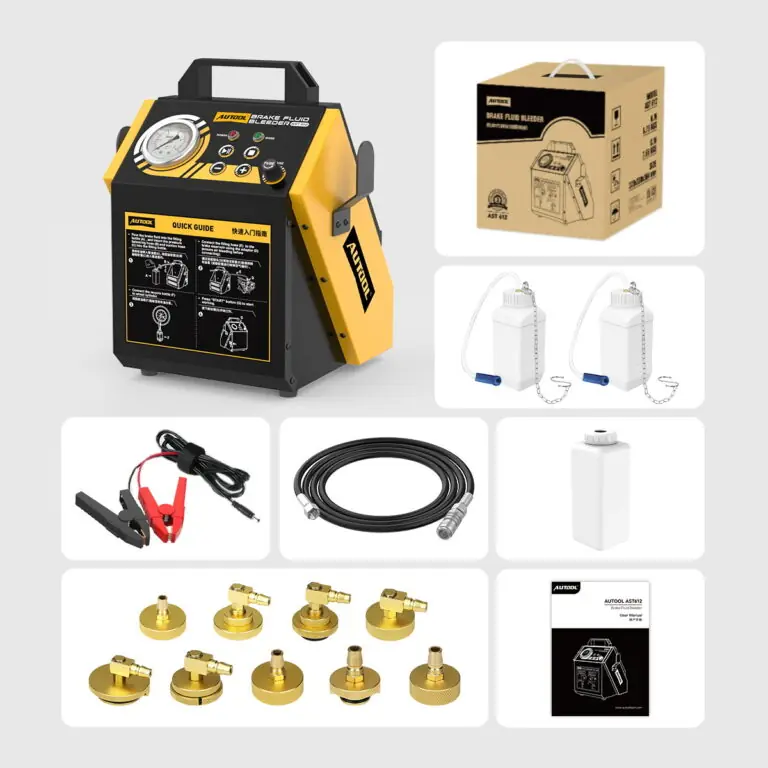 AUTOOL AST612 12V Two-Wheel Pulsating Brake Fluid Bleeder