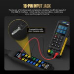 AUTOOL OBD2 Breakout Box Protocol Detector