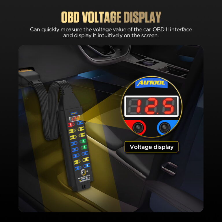 AUTOOL OBD2 Breakout Box Protocol Detector