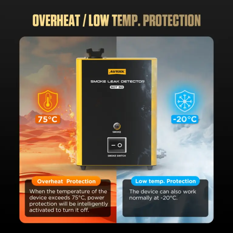 AUTOOL SDT50 Smoke Machine Leak Detector