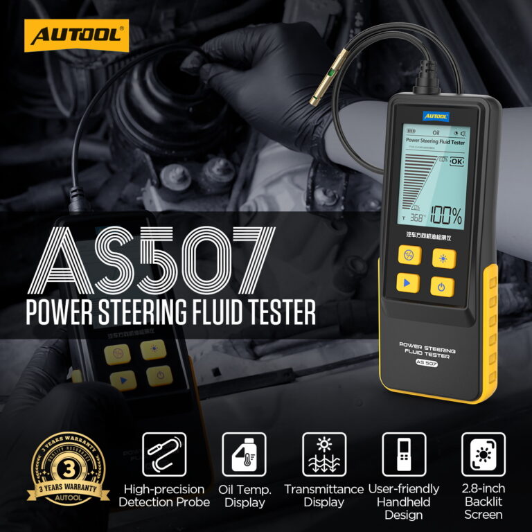 AUTOOL AS507 Power Steering Fluid Tester High Precision probe