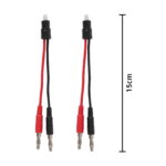 AUTOOL 48PCS Test Lead Kit Banana Plug To Test Hook Cable Replaceable Multimeter Probe Test Wire Probe Alligator Clip