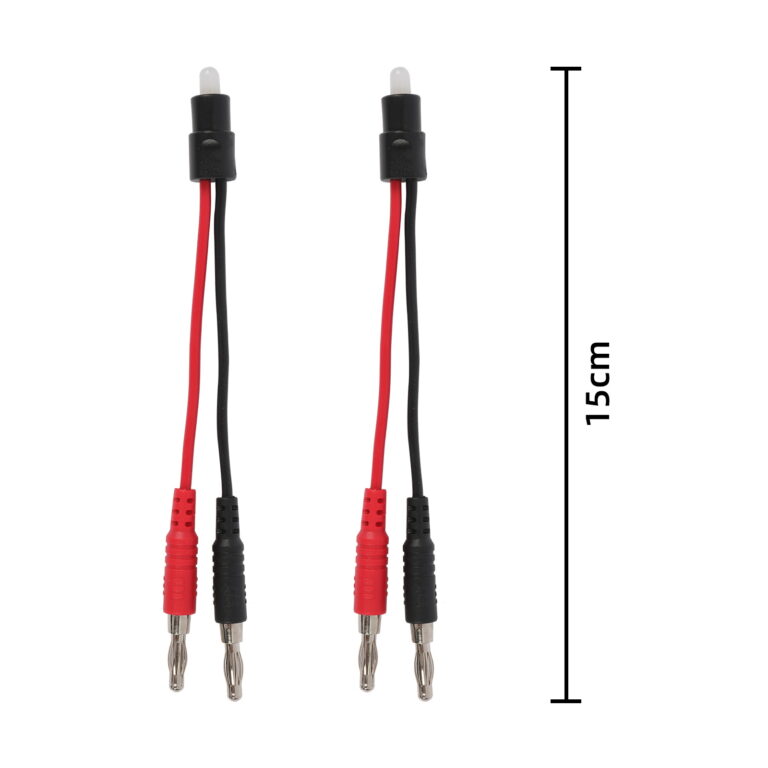 AUTOOL 48PCS Test Lead Kit Banana Plug To Test Hook Cable Replaceable Multimeter Probe Test Wire Probe Alligator Clip