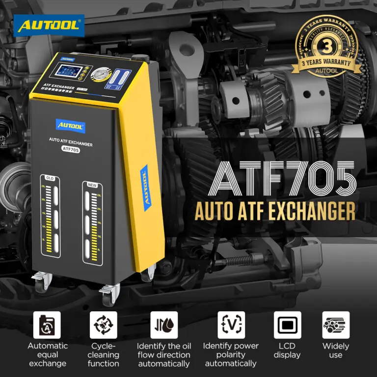 ATF Exchanger-Why To Choose AUTOOL ATF705