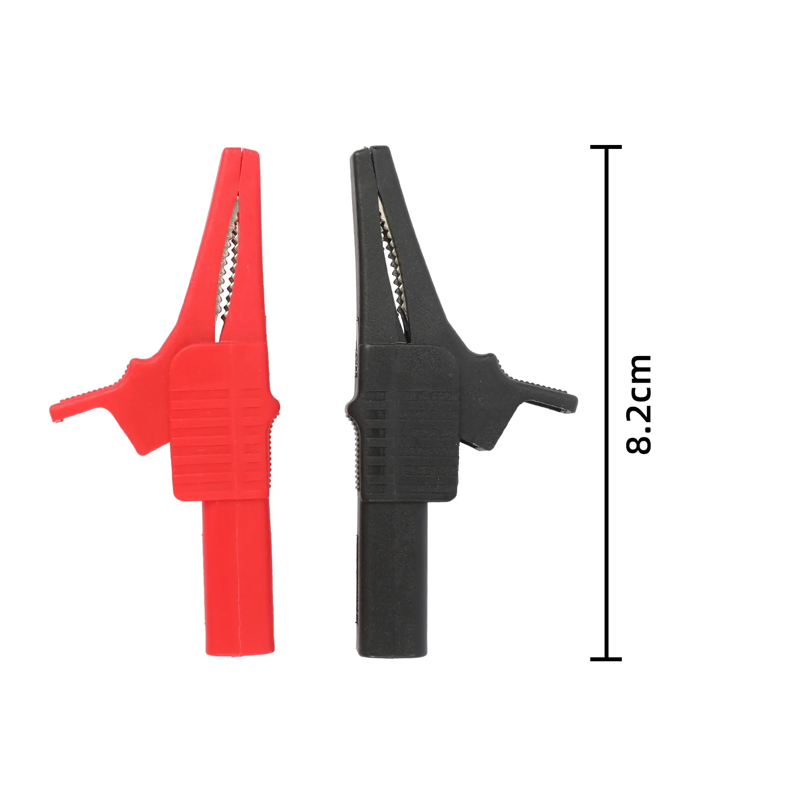 AUTOOL 68PCS red and black alligator clips 32A 1000V 8.2 cm