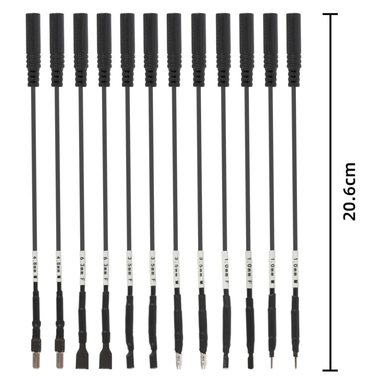 AUTOOL 68PCS Test Lead Kit Banana Plug To Test Hook Cable Replaceable Multimeter Probe Test Wire Probe Alligator Clip