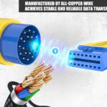 AUTOOL BMW 20-Pin to 16-Pin 40cm OBD2 Adapter Cable