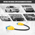 AUTOOL GM 12-Pin to 16-Pin 41cm OBD2 Adapter Cable