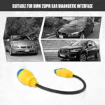 AUTOOL BMW 20-Pin to 16-Pin 40cm OBD2 Adapter Cable
