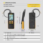 AUTOOL AS507 Power Steering Fluid Tester High Precision probe