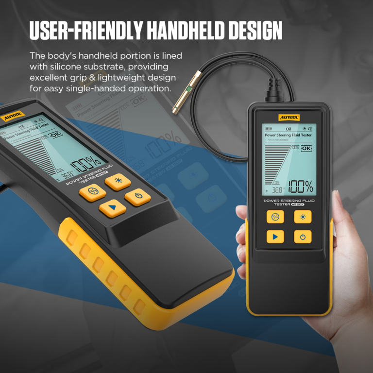 AUTOOL AS507 Power Steering Fluid Tester High Precision probe