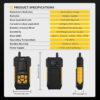 AUTOOL ND300 Geiger Counter Nuclear Radiation Detector Portable Handheld Beta Gamma X-ray