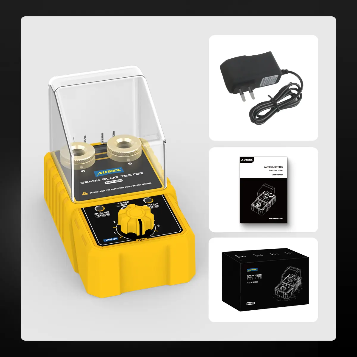 AUTOOL SPT105 package contents