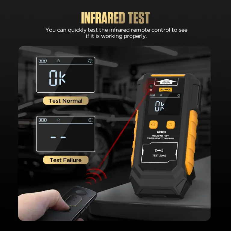 AUTOOL RE110 Otomatik Uzaktan Kumanda Tuş Frekansı