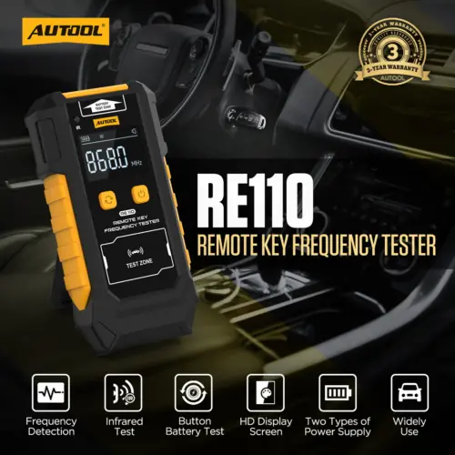 AUTOOL RE110 Auto Remote Key Frequency