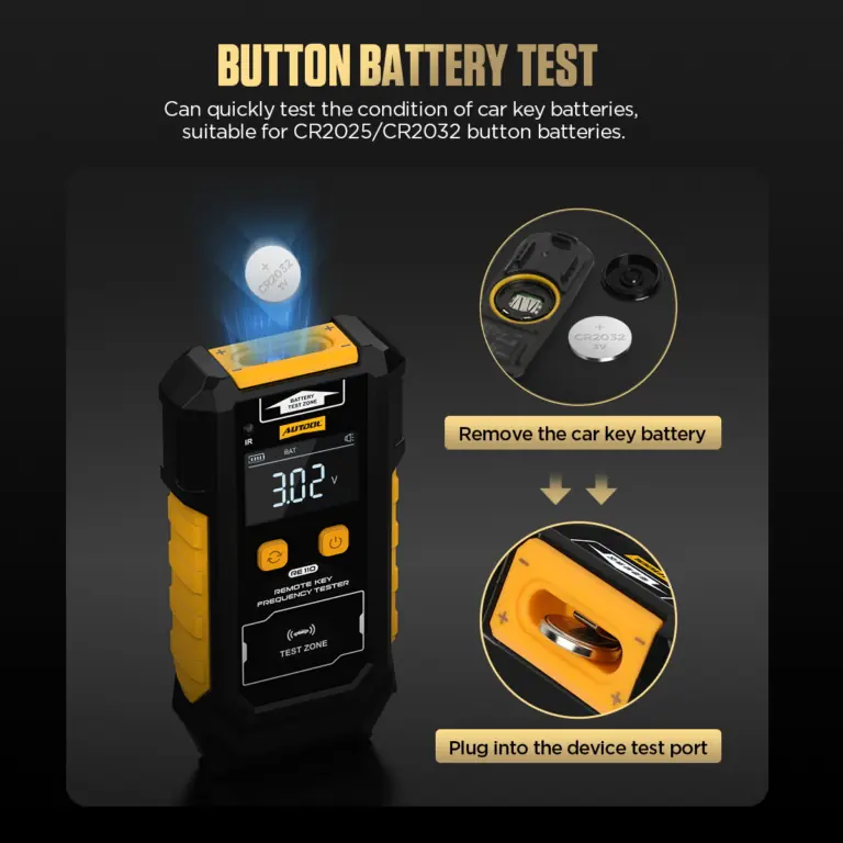 AUTOOL RE110 Otomatik Uzaktan Kumanda Tuş Frekansı