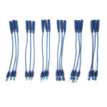 AUTOOL 92PCS Automotive Circuit Test Leads Kit, Multimeter Test Leads Kit with Carrying Case, Electrical Testers Wire Connectors Adapter Cables with Alligator Clips