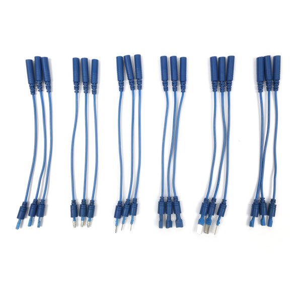 AUTOOL 92PCS Automotive Circuit Test Leads Kit, Multimeter Test Leads Kit with Carrying Case, Electrical Testers Wire Connectors Adapter Cables with Alligator Clips