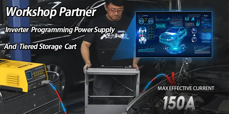 Workshop Partner-AUTOOL EM365 and Trolley Cart