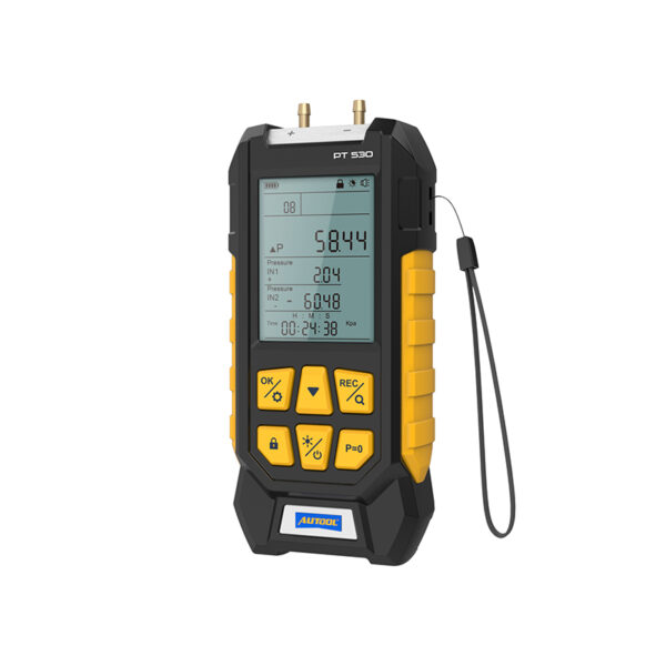AUTOOL PT530 Digital Manometer Dual Port Pressure Gauge