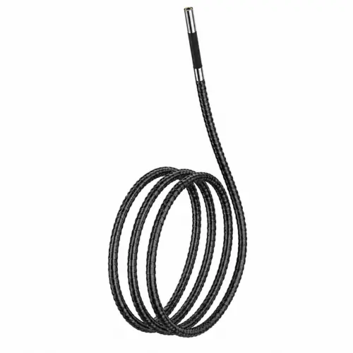 Black flexible replacement snake tube camera probe accessory for AUTOOL SVB Series car borescopes
