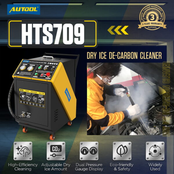 AUTOOL HTS709 Dry Ice Cleaning Machine
