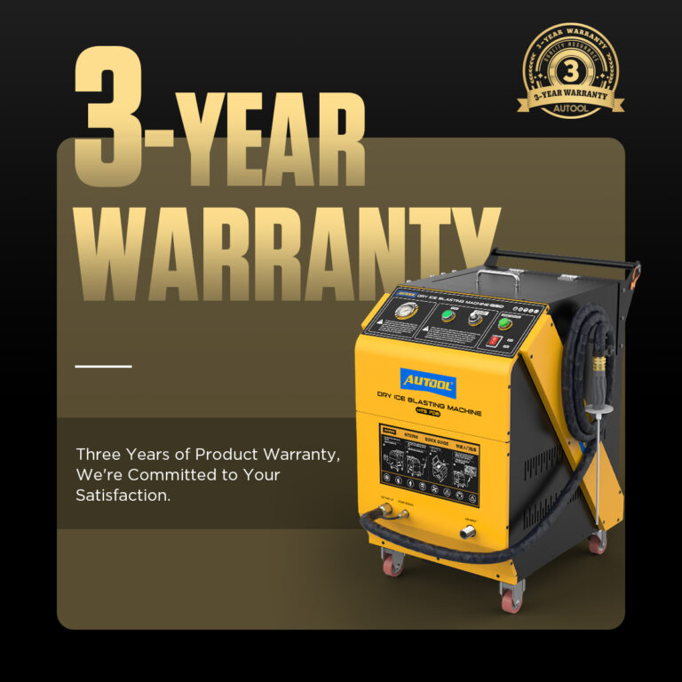 AUTOOL HTS708 Dry Ice Blasting Cleaning Machine