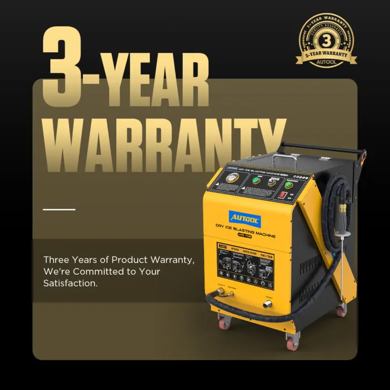 AUTOOL HTS708 Dry Ice Blasting Cleaning Machine