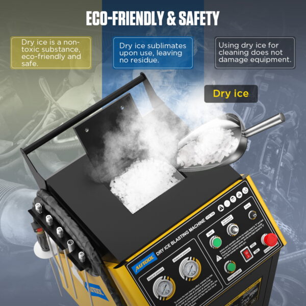 AUTOOL HTS709 Dry Ice Cleaning Machine