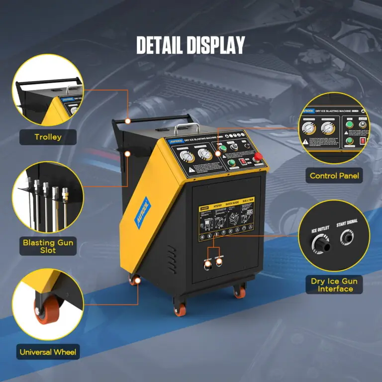 AUTOOL HTS709 Dry Ice Cleaning Machine