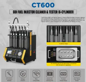 New Product Preview : fuel injector cleaner machine CT450 CT600 CT600 pro