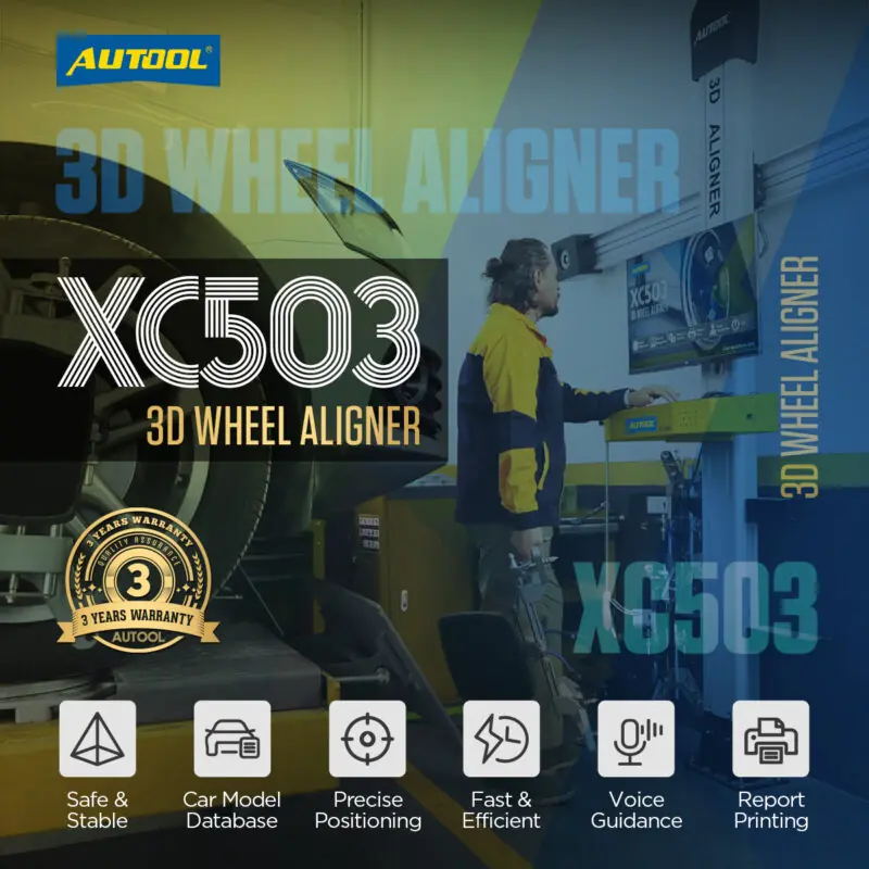 AUTOOL XC503 3D wheel alignment machine