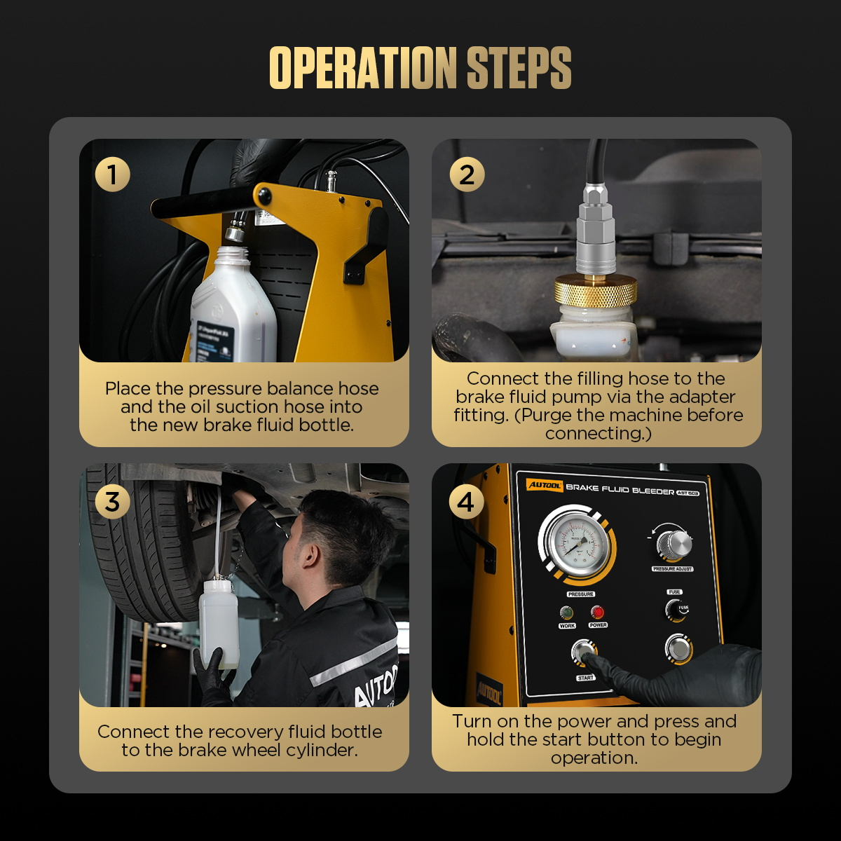 AUTOOL AST603 operation steps image