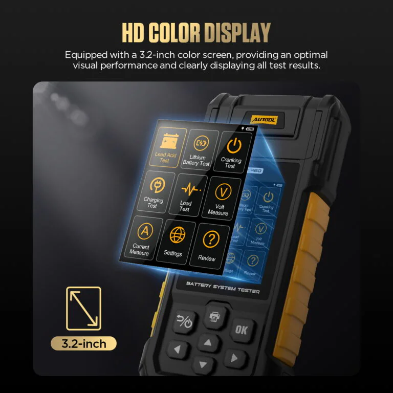AUTOOL BT960 리튬 및 납축전지 분석기-12 AUTOOL BT960 리튬 및 납축전지 분석기