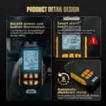 AUTOOL PT660 Dual-Channel Brake Pressure Gauge