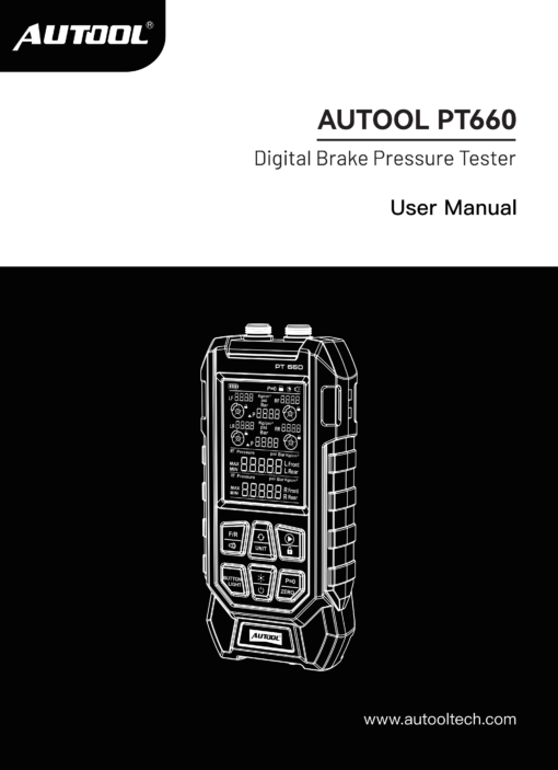 AUTOOL PT660 User Manual preview