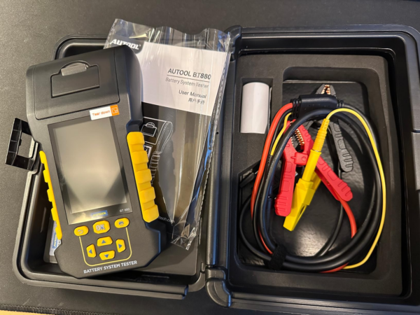 AUTOOL BT880 Car Load Battery Tester Leakage Test with Built-in Temperature Sensor