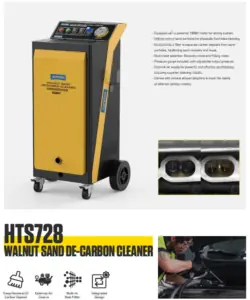 HTS728 Walnut blasting Machine