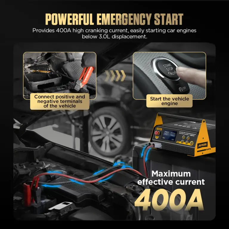 AUTOOL EM385 Auto Power Inverter ECU